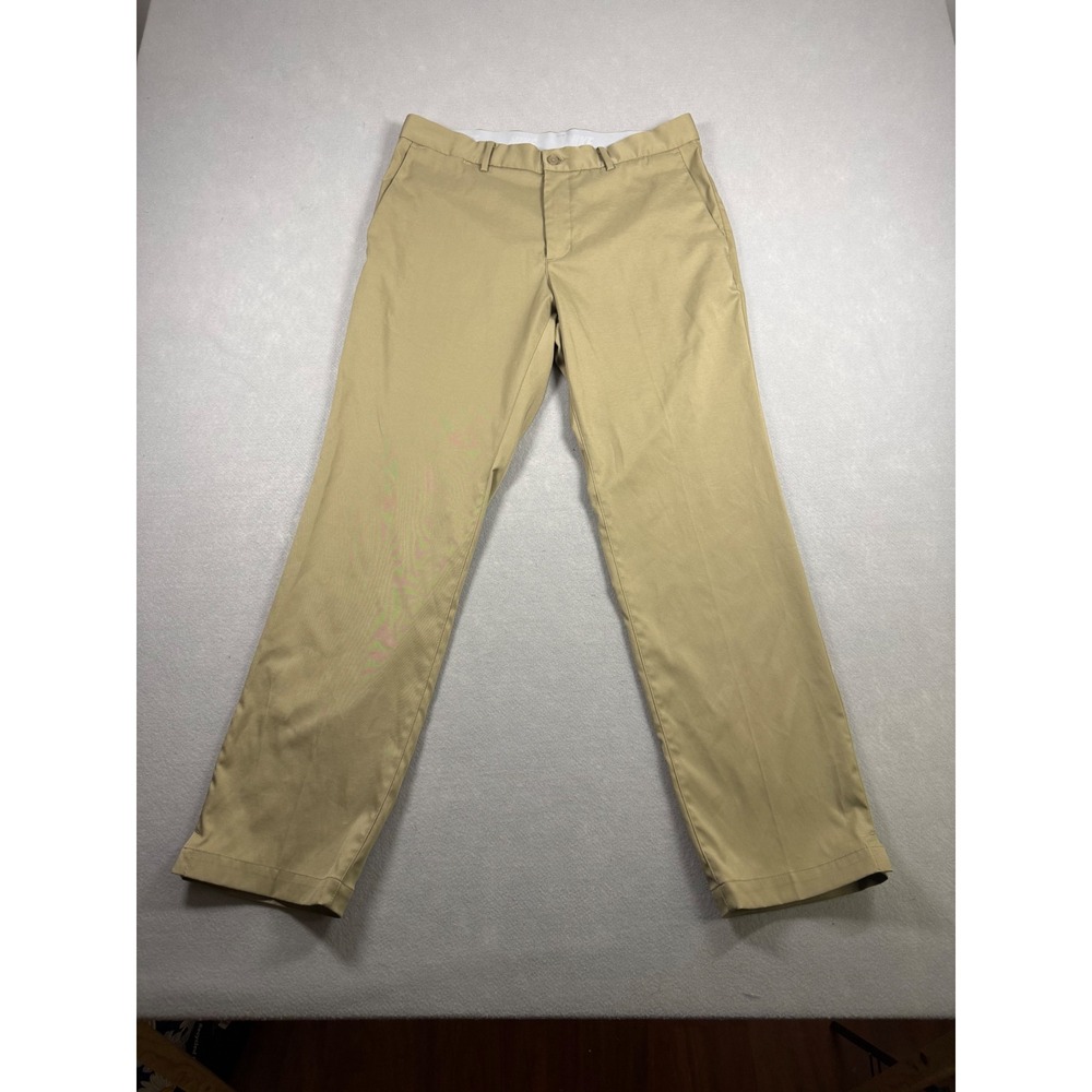 Nike Golf Dri-FIT Standard Fit Khaki Tan Pants Mens 32x30 Performance Trousers